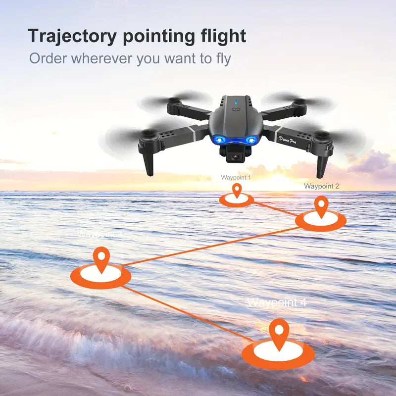 Opvouwbare Drone met camera voor Volwassenen 1080P l Volwassenen en Kinderen