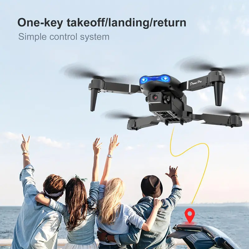 Opvouwbare Drone met camera voor Volwassenen 1080P l Volwassenen en Kinderen