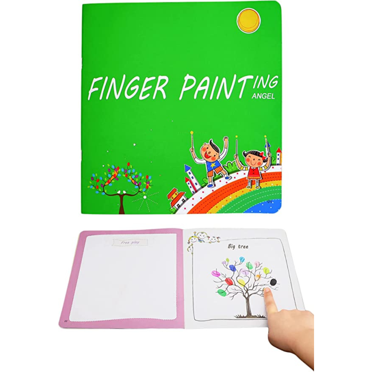 Paint Wheel™ - Urenlang creatief zijn - Vinger Verfset voor Kinderen