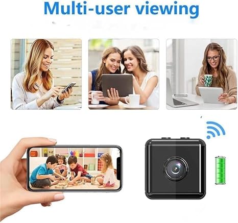 Draadloze 1080P WiFi Beveiligingscamera l Binnen & Buiten l Slimme thuisbediening met App