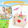 Babyspeelgoed set vanaf 6 maanden l Montessori Vorm Spel, Munt Box, Stapel Spel