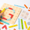 Montessori Pegboard-puzzel