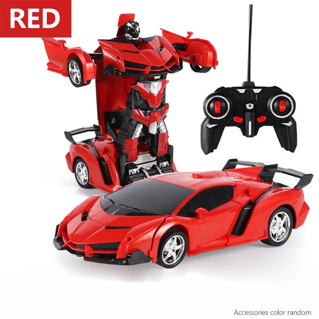 RC Transformer Auto l Afstand bestuurbare Robot Auto + Drift Auto