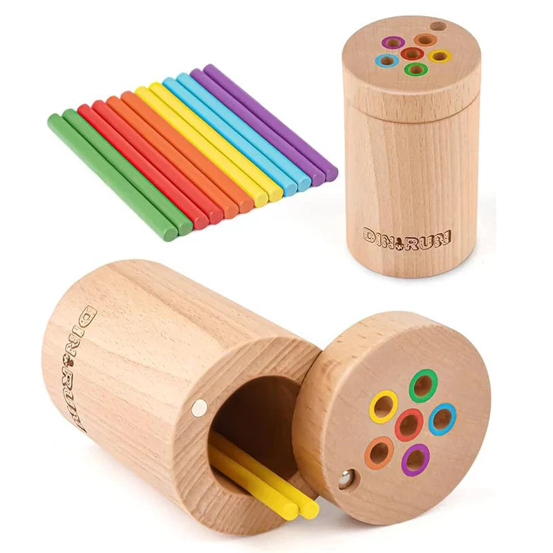 Montessori Sorteer Activiteit l Hout & Educatief l  Peuters 1, 2, 3 Jaar en Ouder