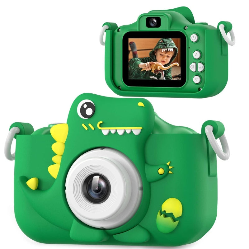 Dino camera voor Kinderen l 1080P HD l Speelgoed voor 3 4 5 6 7 8 9 jaar